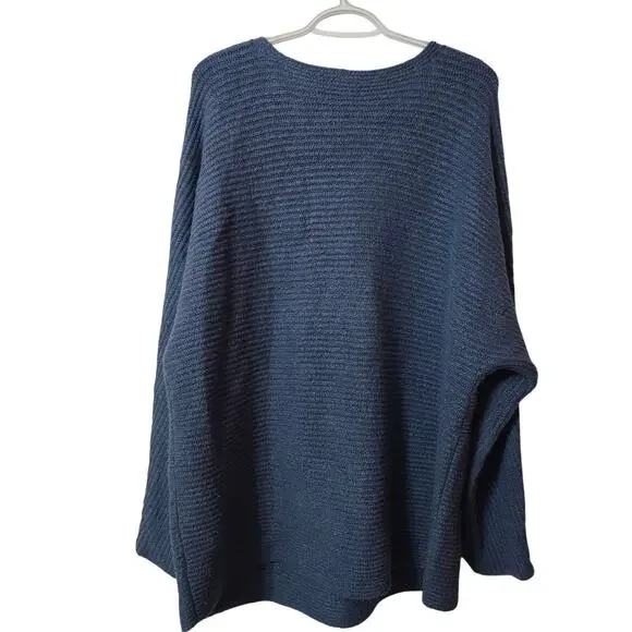 J.Jill Tall Pure Jill Hand-Stitched Contrast Knit Boatneck Old Money Sweater - Picture 3 of 6